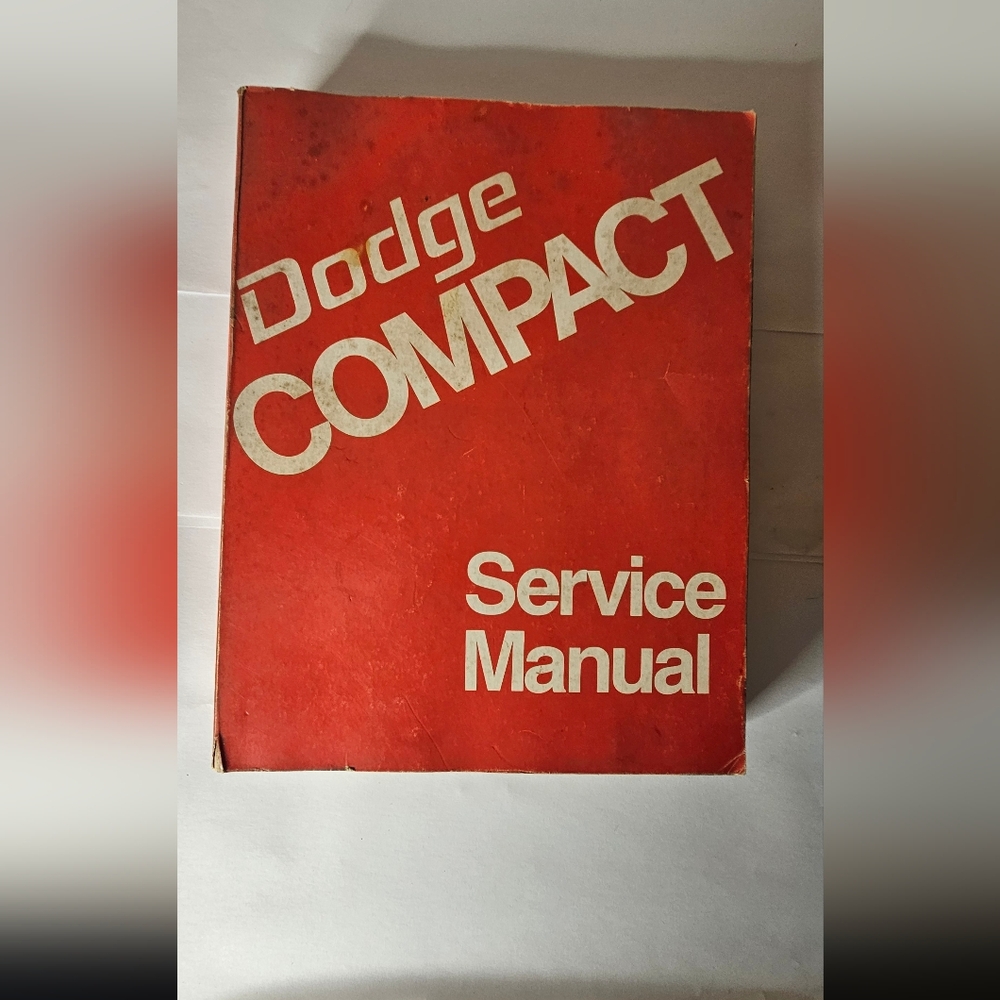 Dodge Compact Service Manual